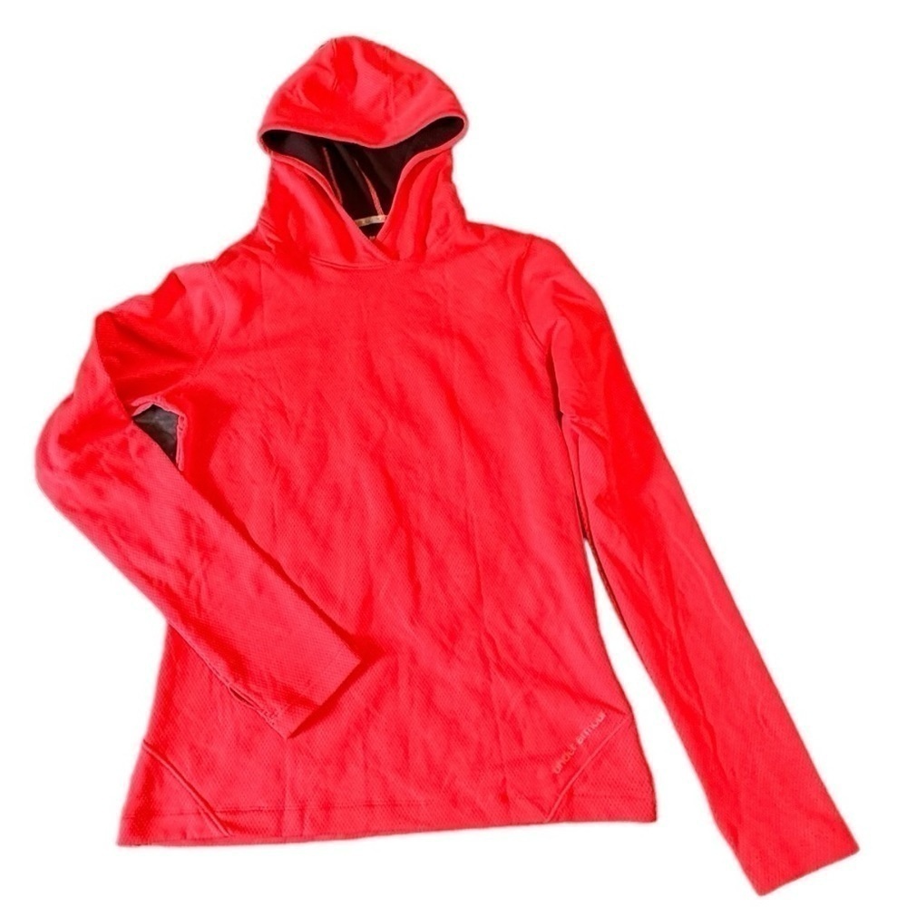 Under Armour Cold Gear Base Thermo Hoodie, Bright Pink/Orange, Size L